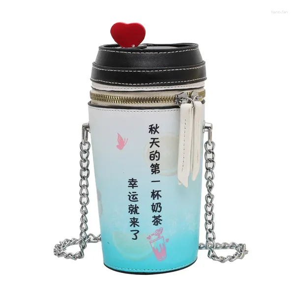 Borse a tracolla -Sale per le borse di design di lusso 2024 Girl Tide Messenger Milk Tazza di tè a tazza di cilindro