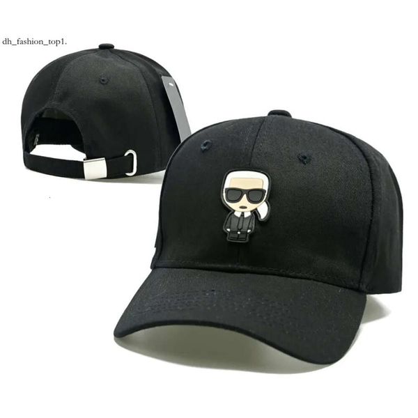 Bola Karl Designer Caps Detalhes completos letra de fivela de metal da mordida Karls Karls Baseball Hat Lisa Mesma Estrela Duck Tongue Karls Hat Men e 3723