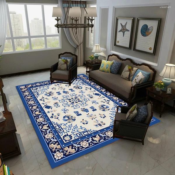 Teppiche Chinesischer Teppich klassisches Zen Wohnzimmer Couchtisch Pad Studiezimmer Türmatten Schlafzimmer Nicht-Schlupfteppich