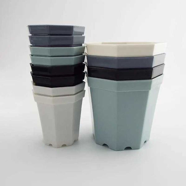 Plantadores pots 1pcs plástico quadrado vaso de flores de planta de planta ferramentas de plantador de jardim de planta vasos de jardinagem vasos de jardinagem para ervas suculentas d4