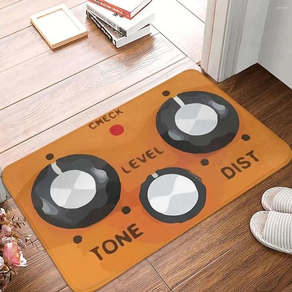 Teppichs Gitarren-Badezimmer Matte DS-1 Verzerrung Pedal Teppich Home Toormat Wohnzimmer Teppich Eingangstür