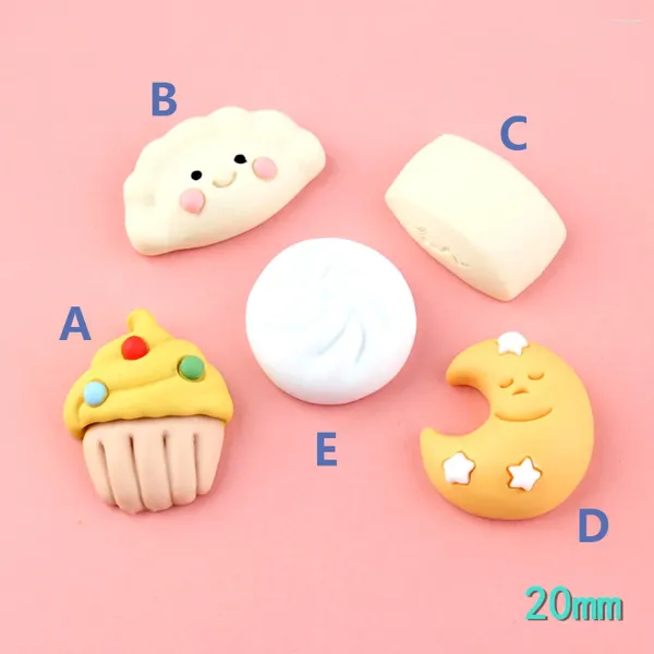 Charms Cabochons Flatback Food Cake 20 шт.