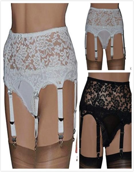 Damen Vintage High Taille Strumpfgürtelgürtel Hosenträgergürtel 6 Gurte Größe 6243007088