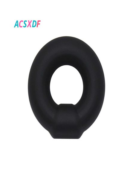 Acsxdf Cock Ring Ring Inglancio Strumento sessuale Strumento per gli anelli del pene riutilizzabile Sex Shop Toy3301519
