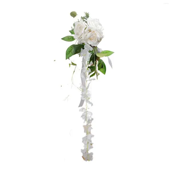 Flores decorativas Decorações de corredor de casamento PONTRAÇÕES ABS para banquete de celebração de aniversário