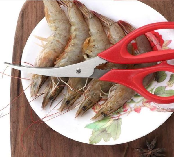 Nova tesoura de frutos do mar de camarão de lagosta