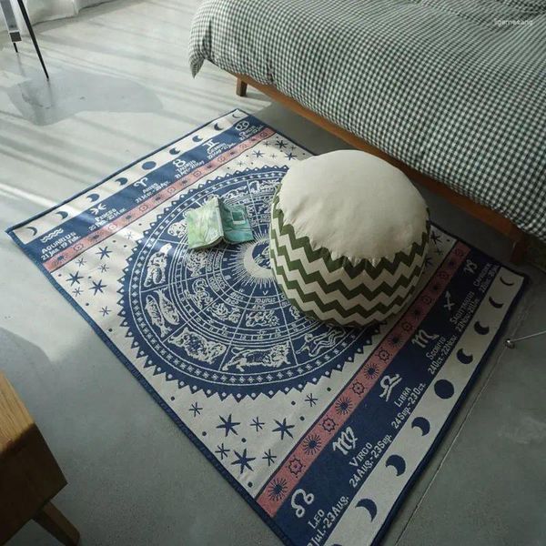 Tapetes personalizados para a mesa da sala de estar tapetes de mesa europeu Quarto de estilo europeu Modelo moderno de piso moderno carpete de decoração