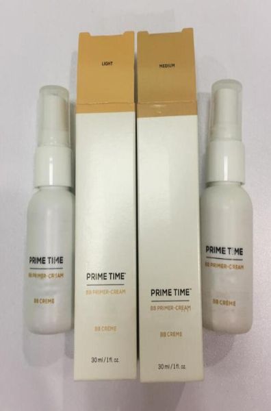 Фундамент минералов в прайм -тайм BB Primer Cream Make Up Foundation средний свет 30 мл DHL 60pcs2740536