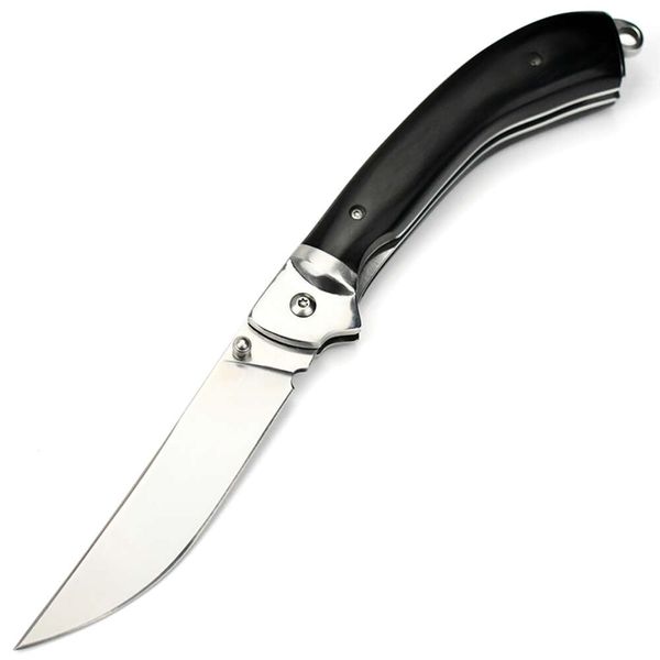 Новый прибыл высококачественный подарок складного ножа для Man 9cr18 Стальной тактический нож деревянный ручка на открытом воздухе портативные карманные ножи EDC