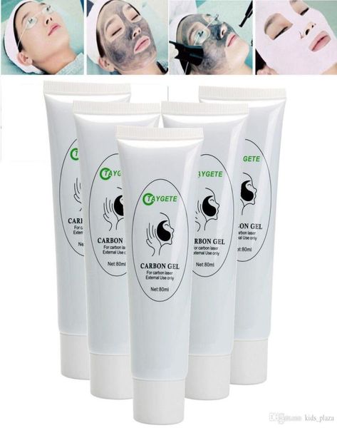 Maschera per il viso per la pulizia profonda della bambola per bambola nera di carbonio laser rimozione del gel peeling gel ringiovanimento della pelle 80ML9933759