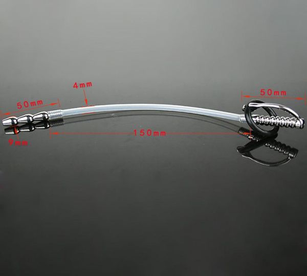 Dispositivi del pene del catetere uretrale Dispositivi per il pene giocattoli sessuali per uomini Masturbatore del pene per uomo tubo di suono uretrale J15605577226