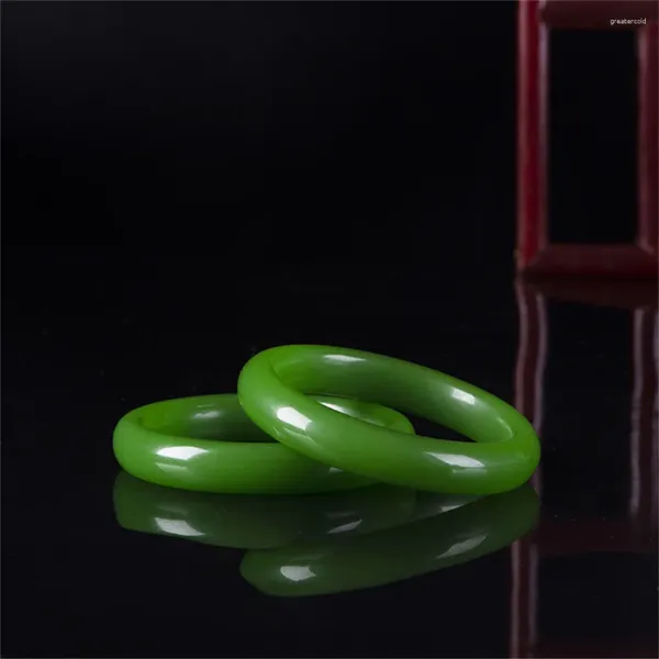 Strand Natural Jadeite Bangle Женский браслет нефрита