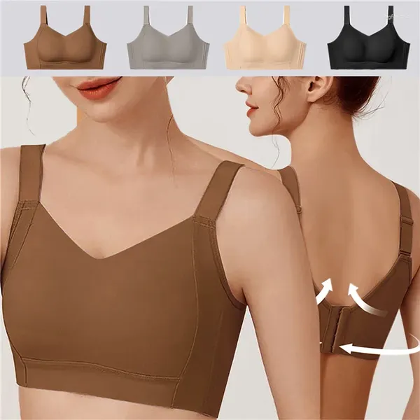 Bras senza soluzione di continuità per le donne a dimensioni sottili i seni grandi appaiono più piccoli senza cabine push up reggiseno sexy tubo top