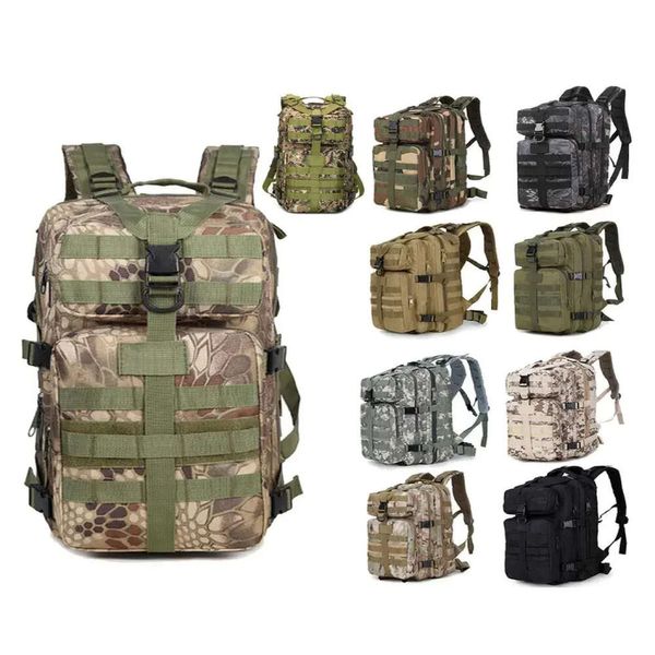 Spor Taktik Camo 2024 Açık Moor Molle 35L Kamuflaj Sırt Çantası Paketi Çanta Sıralama Saçma Saldırısı No110347620835 Uflage