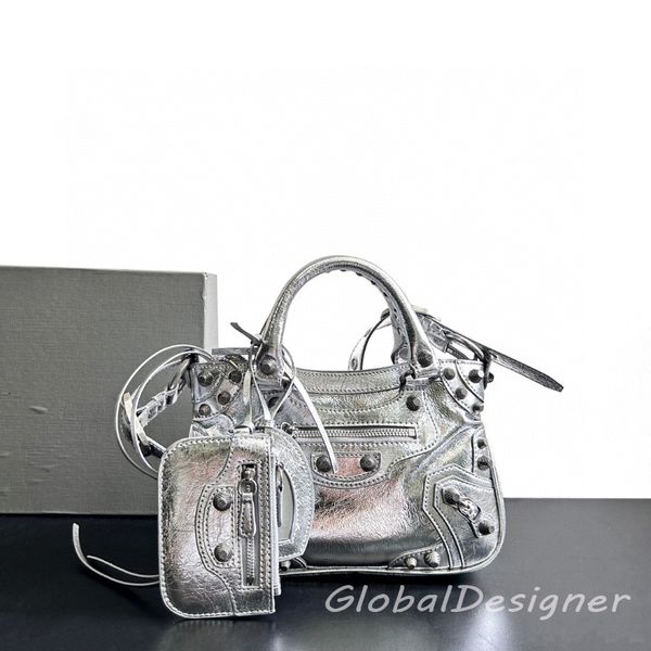 mini tote bag neo frizione specchio a cuore porta carta borse designer donna le cagole fresco imbracatura tote y2k sacchetti spalline cinghia city neo cagole crossbody borse borse borsetta 7a