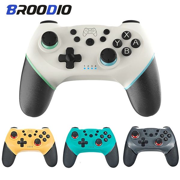 2023 versão atualizada Bluetooth Wireless Controller Switch Compatível Pro Gamepad Game Joystick 240418