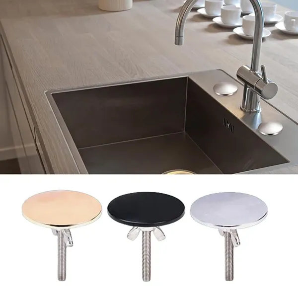 Rubinetti cucina foro lavello copritura tocco blanking tappo bacino bacino sigillo bagno hardware metallico metallico metallico