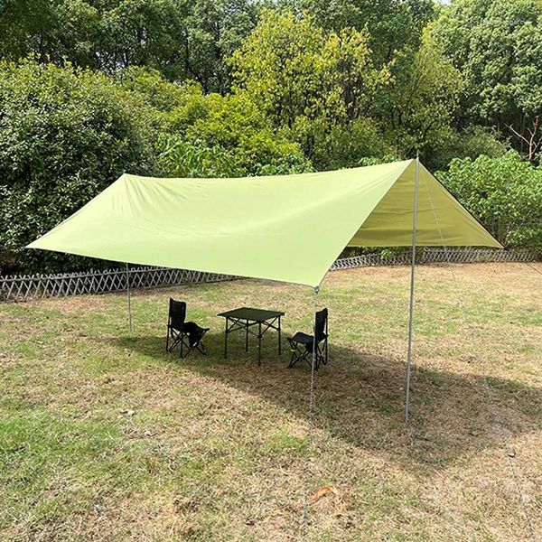 Tende e rifugi per scoiattolo rosa campeggio solare tenda tenda giardino canopys ballo da sole esterno tesa di telo impermeabile oxford portatile