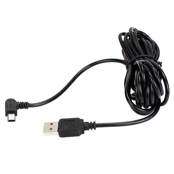 Nova cabeça reta 90 graus ângulo esquerdo/direito USB 2.0 Um homem para mini-b masculino 5pin Adaptador de dados Cabo 3D Parte 3,5m Cabo para impressora 3D