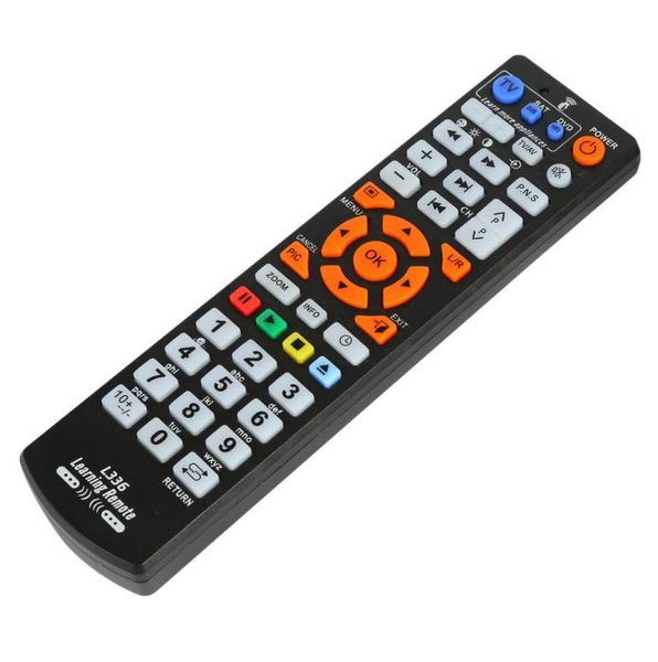 L336 Universal tudo em um controlador de controle remoto de aprendizado de inglês sem fio para TV CBL DVD SAT4917823