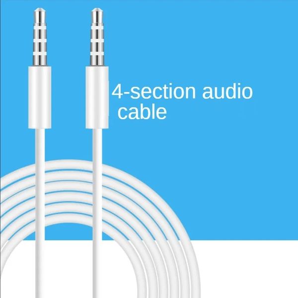 1m AUX Audio Line 3,5 mm Male para cabos estéreo de carro Cabos digitais públicos