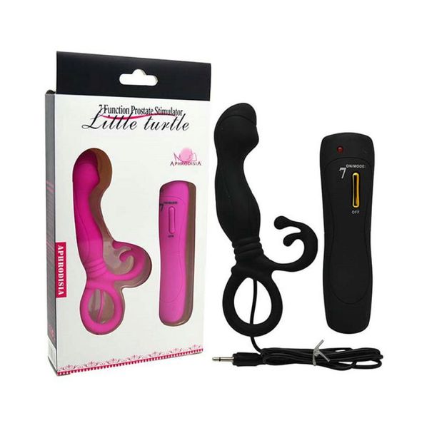 Tartaruga integrale 7 Funzione Prostata stimolatore Toys anali Vibratori giocattoli sessuali unisex Erotico Audlt Sex Products1259296