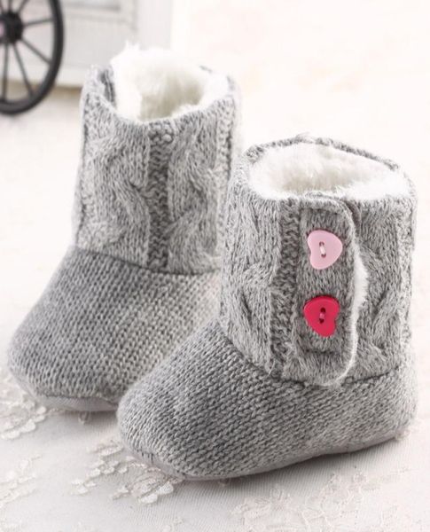 Stivali da neve invernali per bambini inverno in pile in pile per bambini in pile per bambini in lana per neonati calda e sola scarpe da fondo di cotone 5p7393537