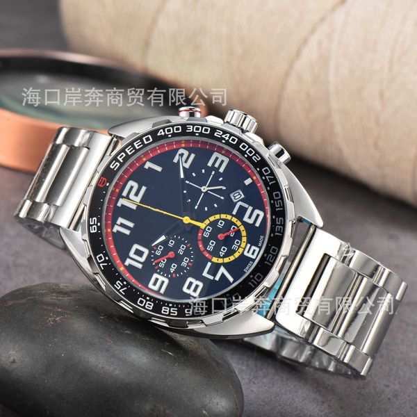 Guarda gli orologi AAA 2024 Best Selling New Six Aghle Little Three Temping Band Band Mens Quartz Watch Mens Watch