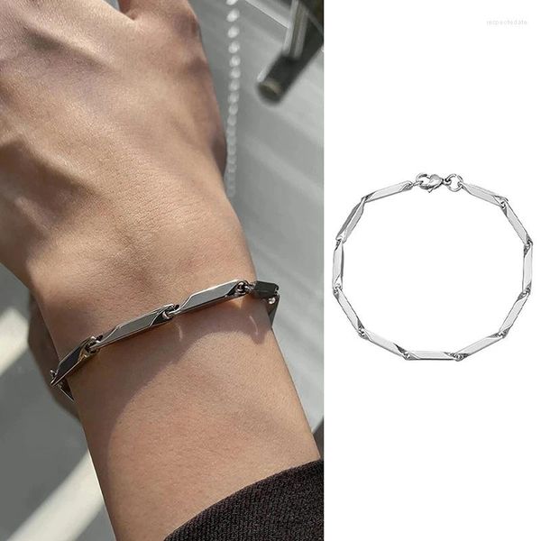 Bangle Punk Vintage Twisted Woven Bangles для мужчин Mobius Ретро повседневный браслет