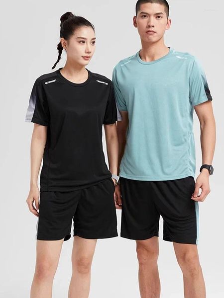 Running Conjuntos 2 PCs/Definir Men's Tracksuit Gym Fitness Badminton Sports Sports Sport Roupos de jogging Sport Use exercícios de exercícios Conjunto esportivo