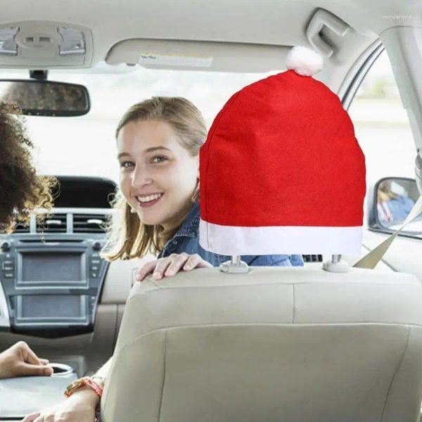 Copertine per seggiolini per auto Babbo Natale Cover per coperto di copricapo di copricapo di Natale Auto