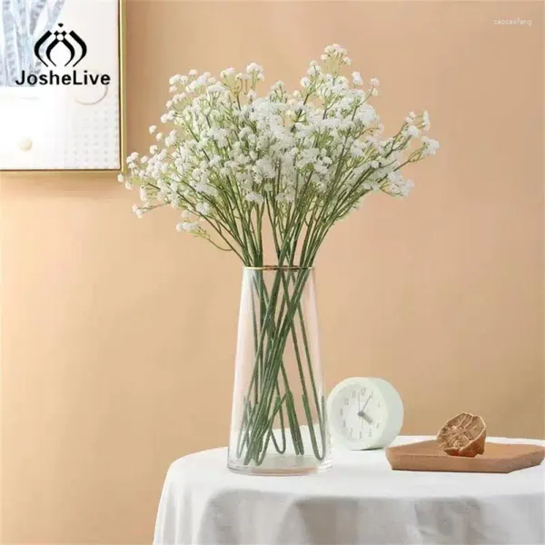 Декоративные цветы фальшивый цветок свадебное украшение Gypsophila Пластиковый букет Po pops valentines представляет искусственное