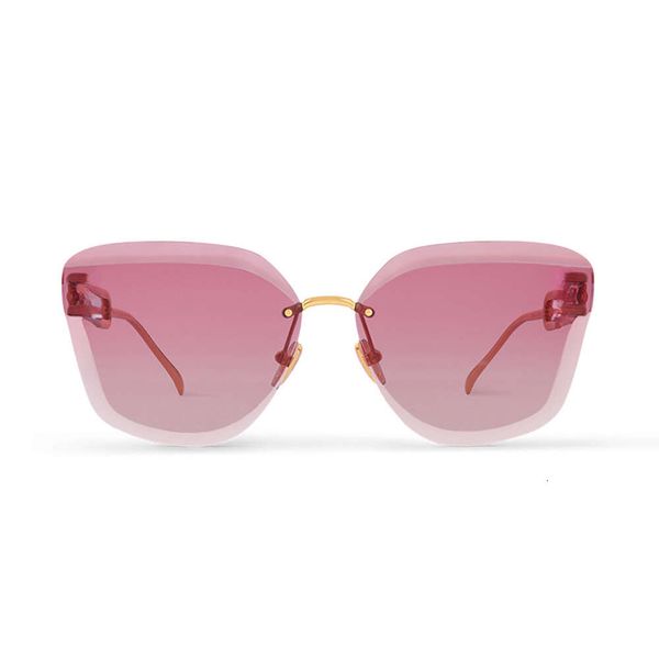Sıcak güneş gözlüğü moda mücevher zinciri tarzı metal ayna bacakları kadınlar kedi gözlükleri güneş gözlüğü