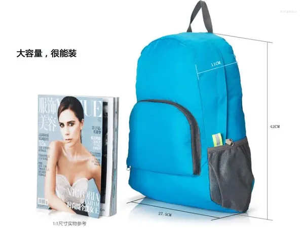 Рюкзак легкий складной водонепроницаемый нейлоновые женщины, мужчина, дети, пакет пакет, рюкзак с туристической сумкой