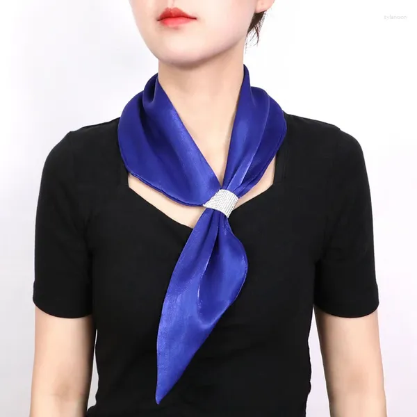 Шарфы мода сверкающая бриллиантовая шаль Женщины Лето Тонкий длинный атласный страх -хлайт солнцезащитный шарф шарф охрана шелк ложно