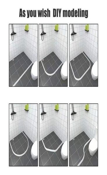 Badmatten Badezimmer und Küchenwasserstopper Hochwasser Barriere Gummi Silicon