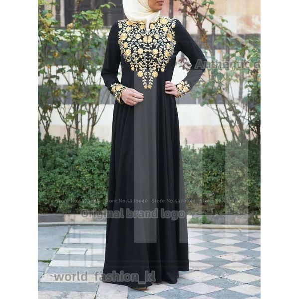 Fashion Ethnic Clothing Women Abaya Elbise Dubai Muslim Designer Dress Maroccan Kaftan Arabo turco Kuftan Caftan Preghiera di preghiera islamica Araba Mujer Ropaethni 552