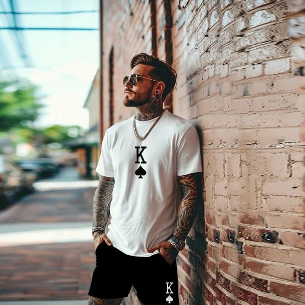 Trechsuits masculinos Summer tracksuit shorts de camiseta de 2 peças K roupas impressas de traje esportivo de superdimensionamento de roupas de rua de tamanho grande