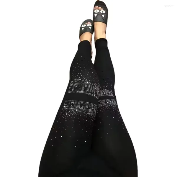 Depolama Çantaları Bahar Siyah Streç Tutaraç Skinny Pantolon Kadın Taytlar Kalın Ayak bileği uzunlukta Elastik Tide Sonbahar Kış