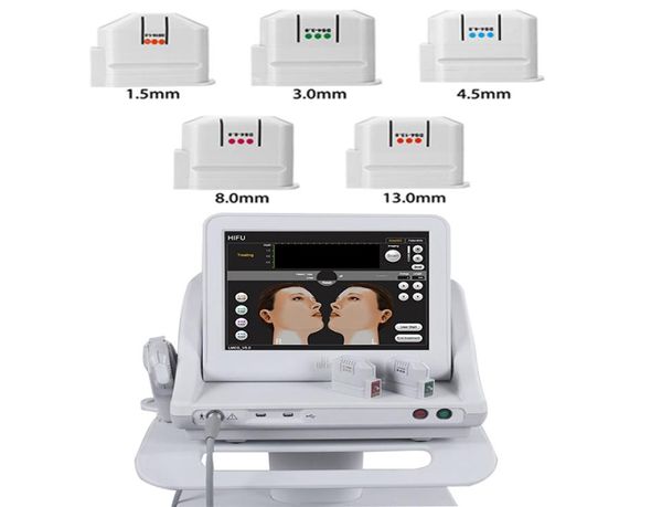 2020 MACCHINA PORTATIFICA ATTIVIZIONE HIFU Anti-invecchiamento Anti-tronche per serraggio della pelle Cartuccia Hifu Equipaggiamento di bellezza del salone3868091