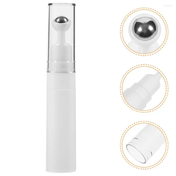 Speicherflaschen Augencreme Roller Ball Flasche Serumspender Hautpflege -Routine leerer Kosmetik Acryl nachfüllbar