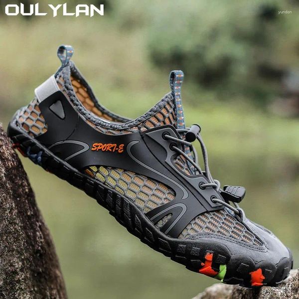 Fitness Shoes Breathable Sports Sports Reding Trekking Beach Barefoot mass verão caminhada para homens tênis de homem ao ar livre