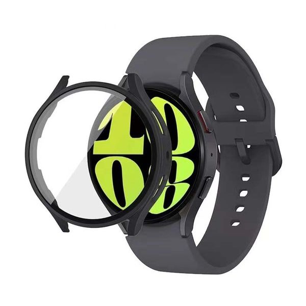 Samsung Galaxy için Smartwatch Watch 6 Akıllı İzle Deniz Kayışı Akıllı Strapch Sport Watch Kablosuz Şarj Kayışı Kutusu Koruyucu Kapak Kılıfı 848DD