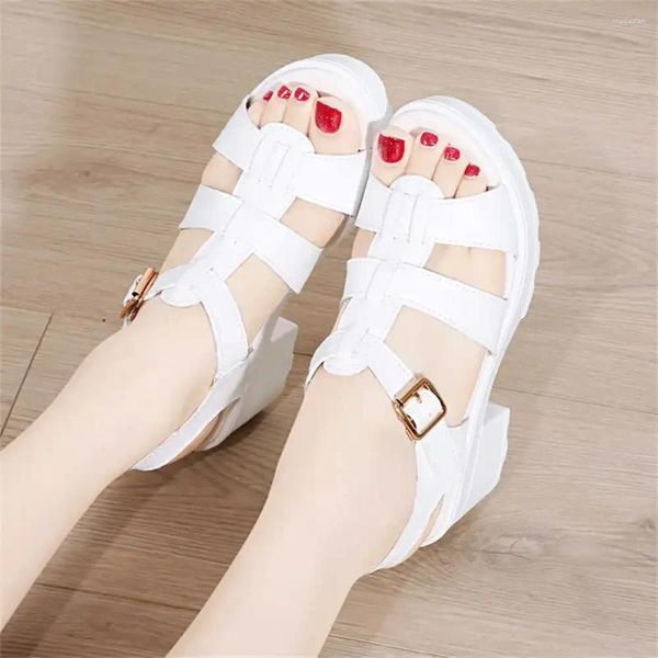 Sandalen rund Nase mittelschwere Heels Schwimmen Pantoffeln Frauen farbenfrohe Sandalenschuhe Sneaker 2024 Sportversorgungen Promi Zapatiilas