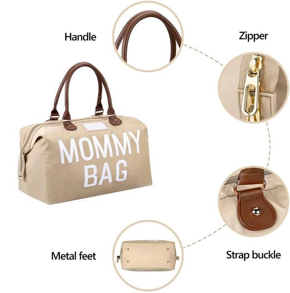 679b borse per pannolini Mama tote bag Maternity Mommy di grande capacità Women Organizzatore di panno