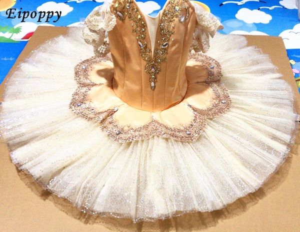 Abbigliamento da ballo da ballo da ballo da ballo per bambini costume da ballo femmina Swan Lake Tutu Gauze Gonna performance Pettiskirt