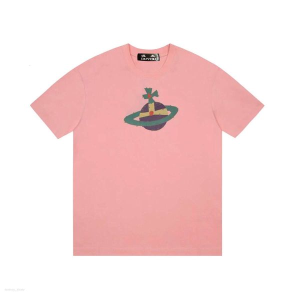 Viviennes Westwood Bag Tshirt Jersey En Kalite Tasarımcı T Shirt West Viviennes Westwood T-Shirt Marka Giyim Weatshirt Erkek Kadın Yaz Mektupları Pamuk Gömlek 716