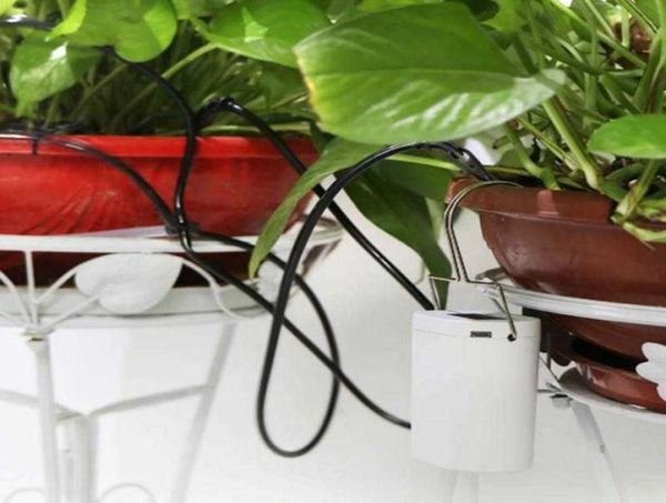 Automatische Micro Home Tropfbewässerungswässerungs -Kits -Systemsprinkler mit Smart Controller für Garten Bonsai Innennutzung Ganz 26239721