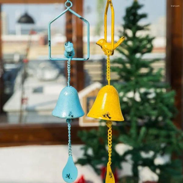 Dekorative Figuren Eisen nützliche Außenwandhänge Wind Glockenspiel-resistente Windchimes Bell umweltfreundlich für Hof