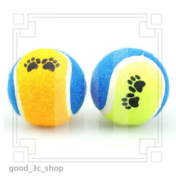 Neuer Designer Haustier Spielzeug Ball Hundespielzeug Tennisbällchen Lauf Fetch Spiel Spielzeug kauen Katzenhundversorgung Großhandel für Hunde Durchmesser 6,5 cm 939